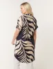 Palm Print Tunic Top sold by Blue Vanilla