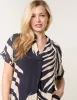 Palm Print Tunic Top sold by Blue Vanilla