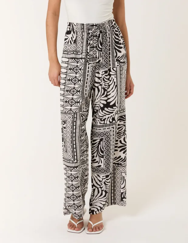 Abstract Print Trousers sold by Blue Vanilla