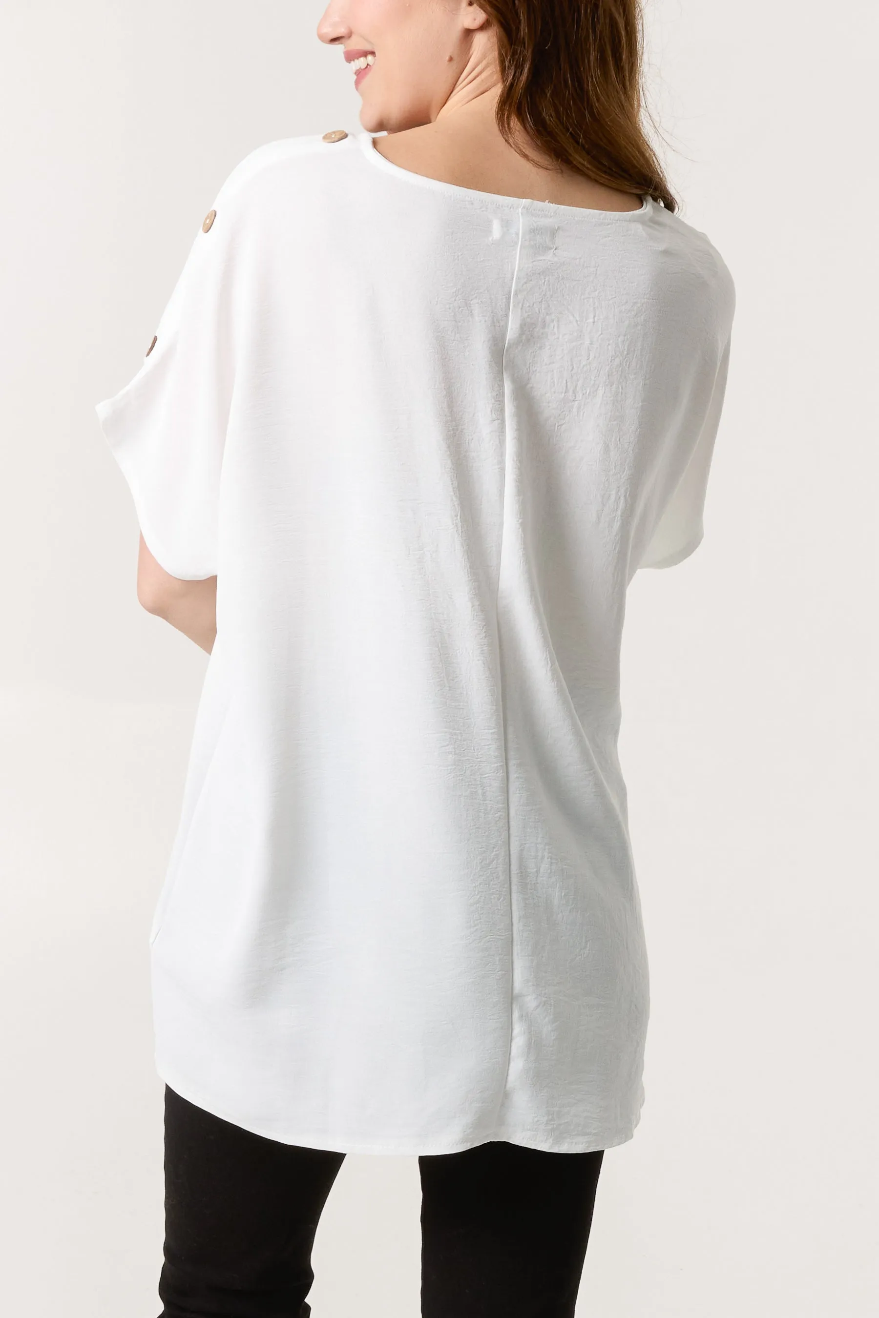 Round Neck Top sold by Blue Vanilla product image thumbnail 4