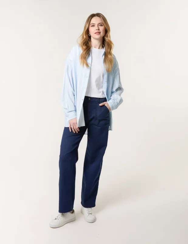 Wide Leg Pocket Trousers sold by Blue Vanilla