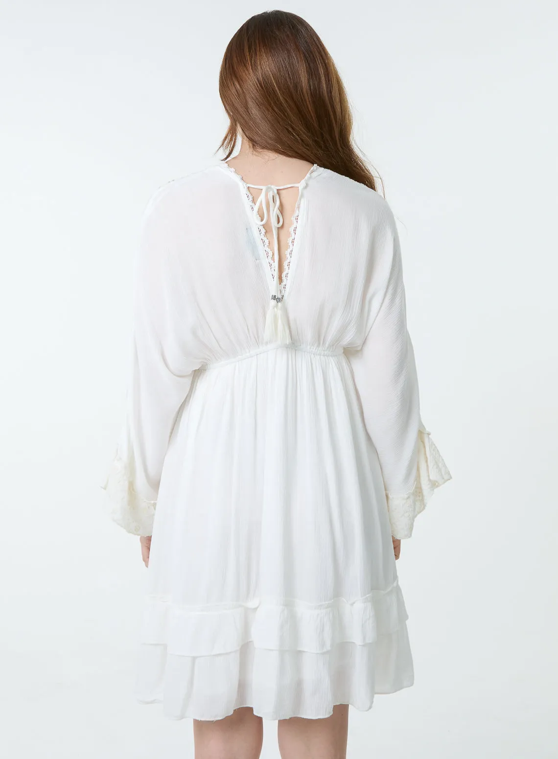 Embellished Kimono Sleeve Mini Dress sold by Blue Vanilla product image thumbnail 5