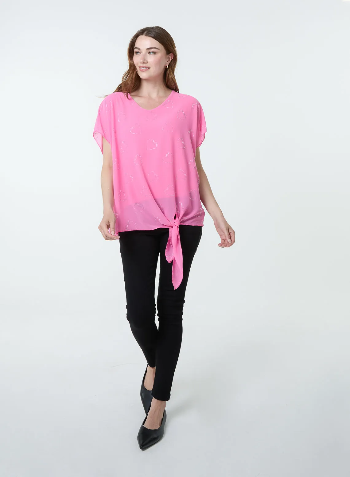 Tie Knot Diamante Top sold by Blue Vanilla product image thumbnail 4