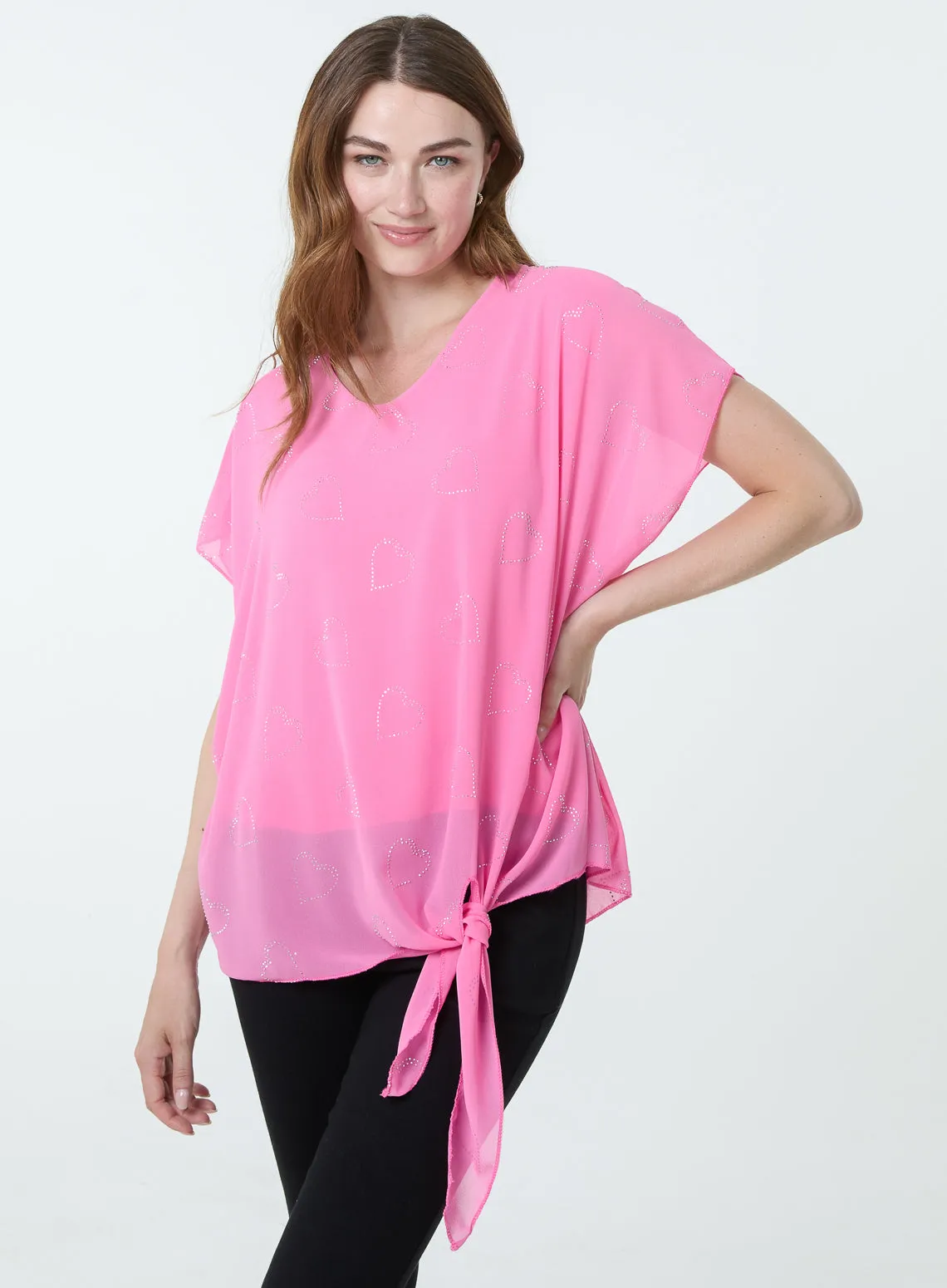 Tie Knot Diamante Top sold by Blue Vanilla product image thumbnail 2