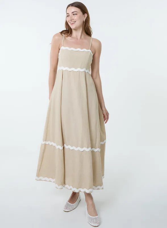 Ric Rac Strappy Dress sold by Blue Vanilla