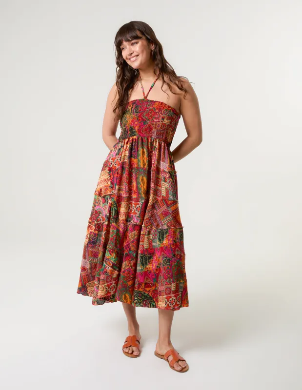 Tiered Halter Neck Dress sold by Blue Vanilla
