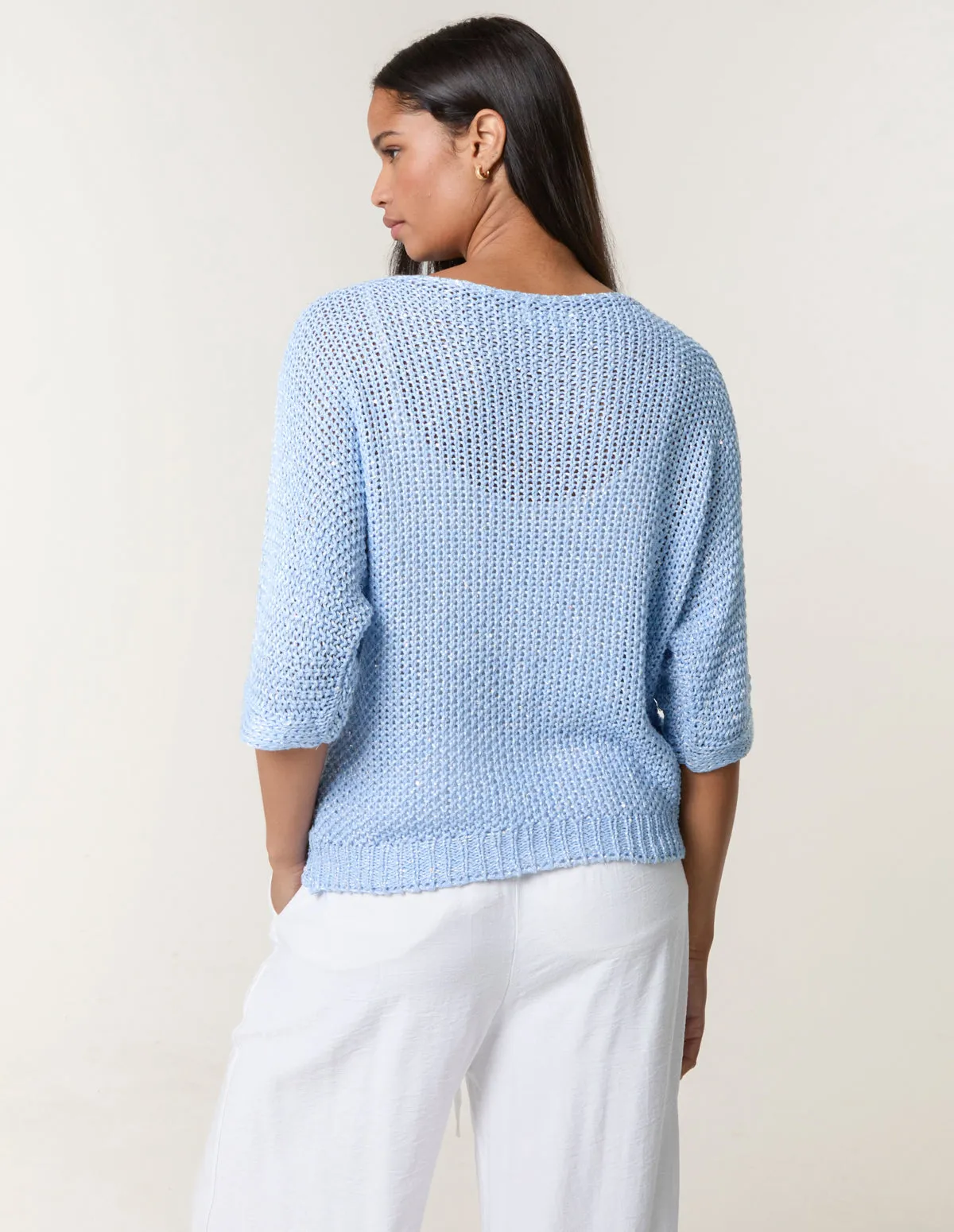 Batwing Knitted Jumper sold by Blue Vanilla product image thumbnail 4