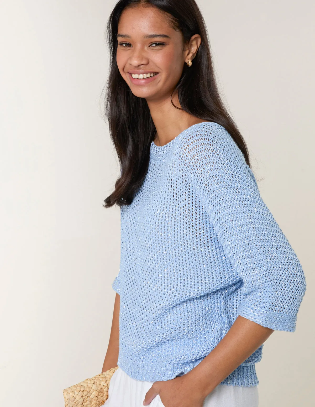 Batwing Knitted Jumper sold by Blue Vanilla product image thumbnail 3