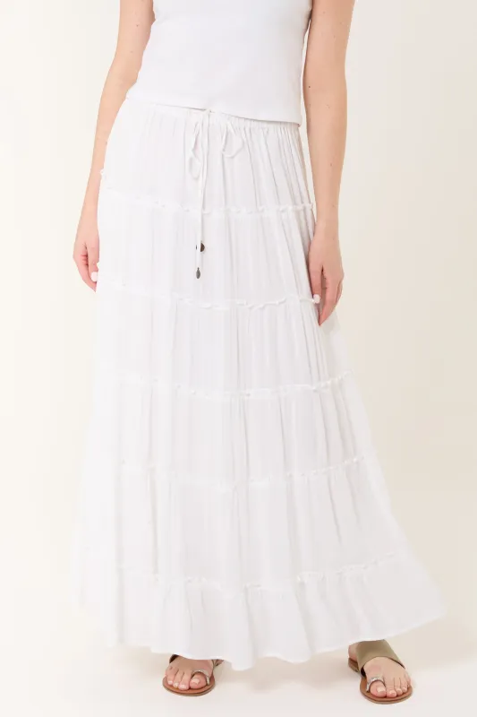 Tiered Maxi Skirt sold by Blue Vanilla