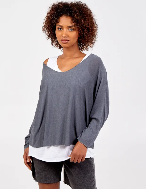 3in1 Batwing Necklace Top sold by Blue Vanilla