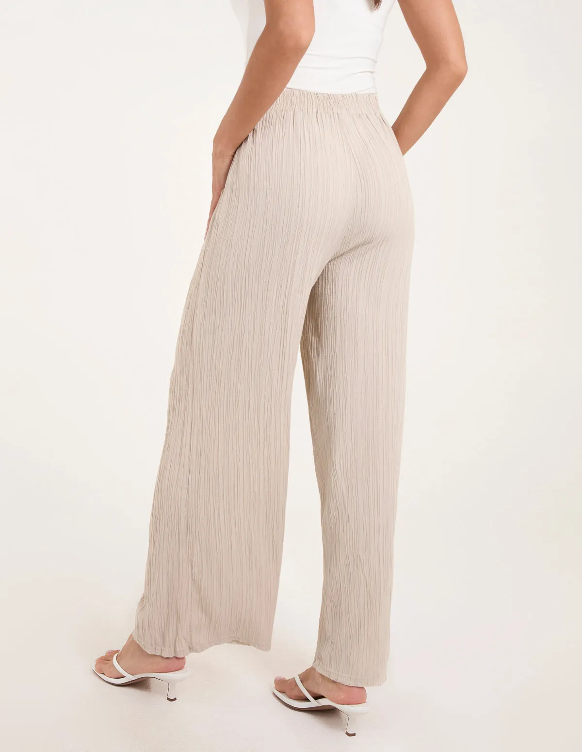 Drawstring Pocket Trouser Crinkle sold by Blue Vanilla product image thumbnail 4