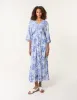 Embellished V Front & Back Maxi Dress sold by Blue Vanilla