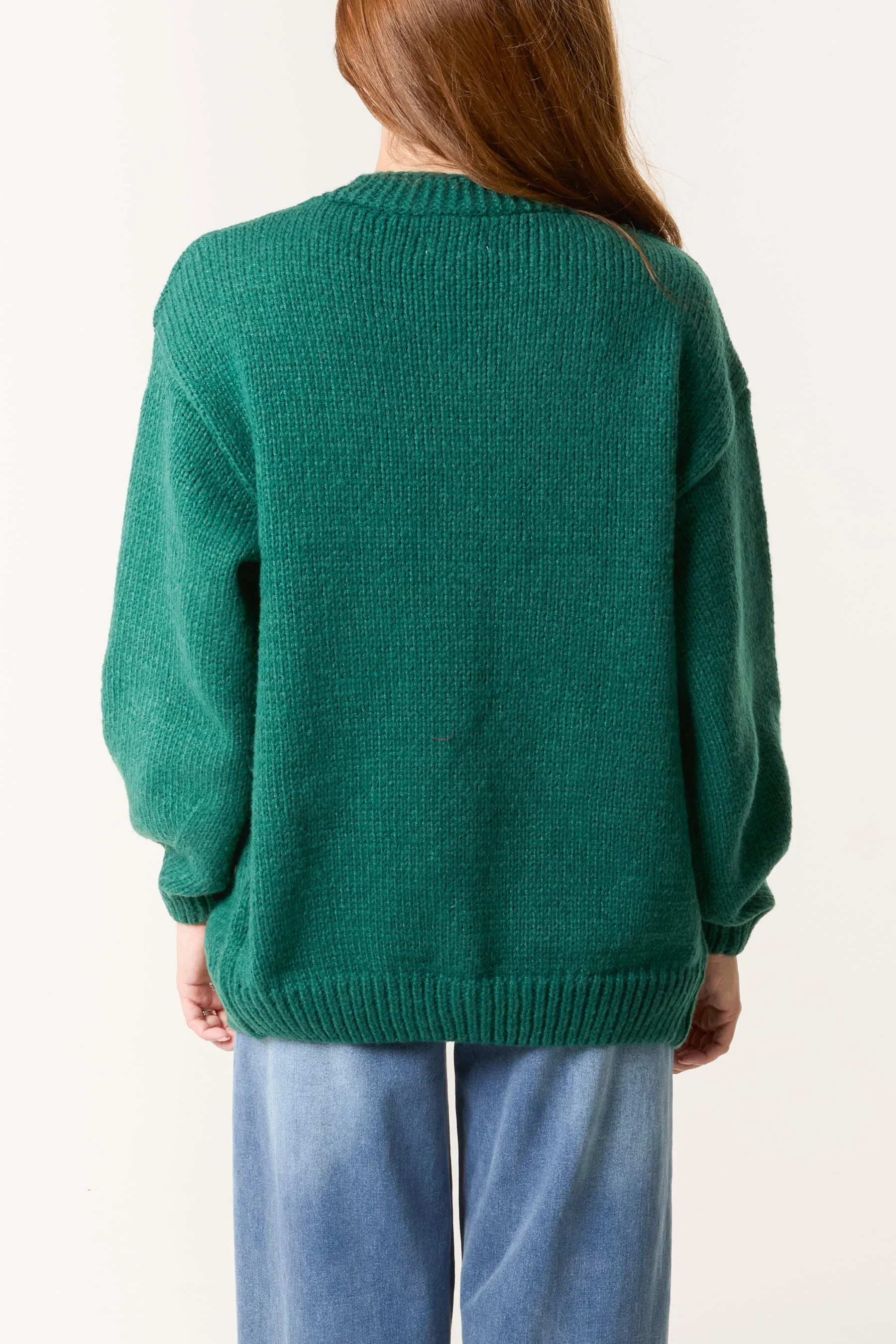 Daisy Large Flower Cardigan sold by Blue Vanilla product image thumbnail 4