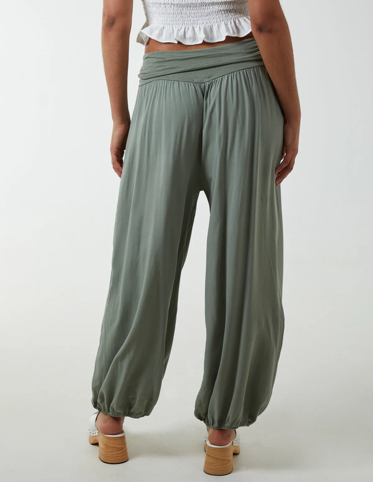Harem Jersey Pockets Trousers sold by Blue Vanilla product image thumbnail 4