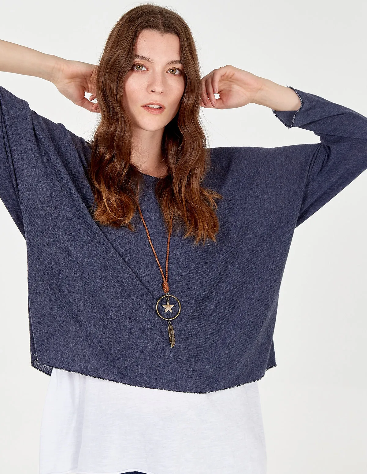 3 In 1 Batwing Necklace Top sold by Blue Vanilla product image thumbnail 4