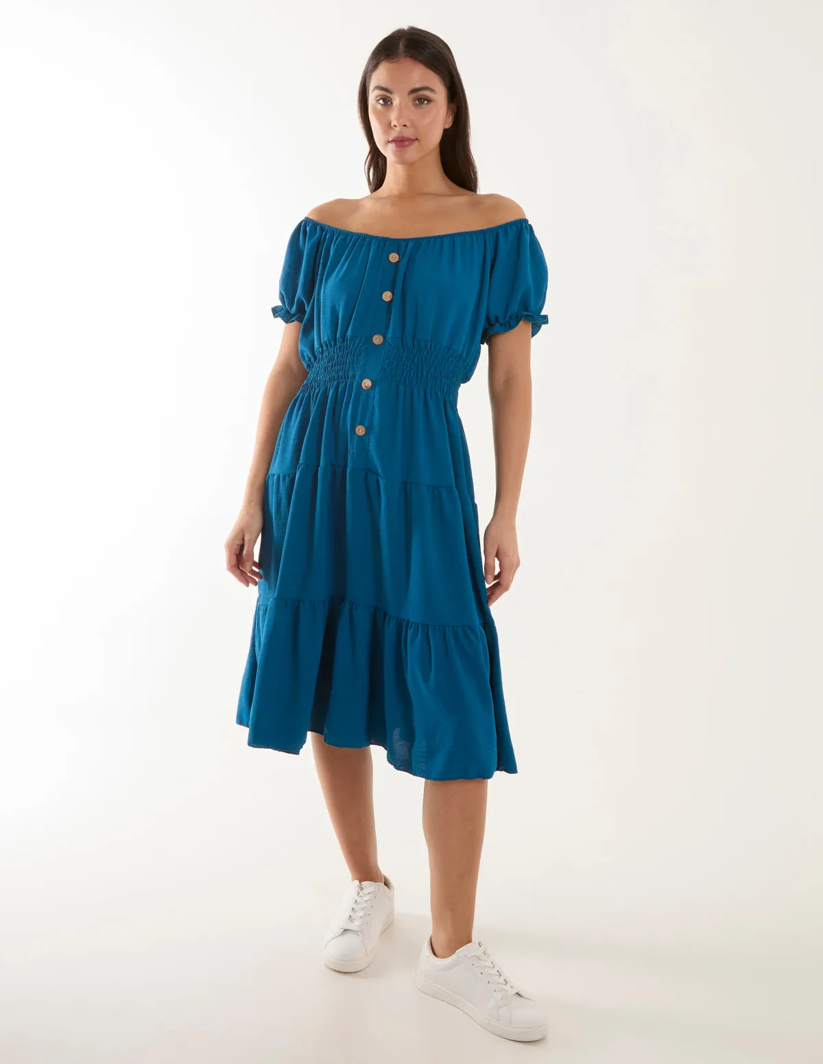 Coconut Button Dress sold by Blue Vanilla