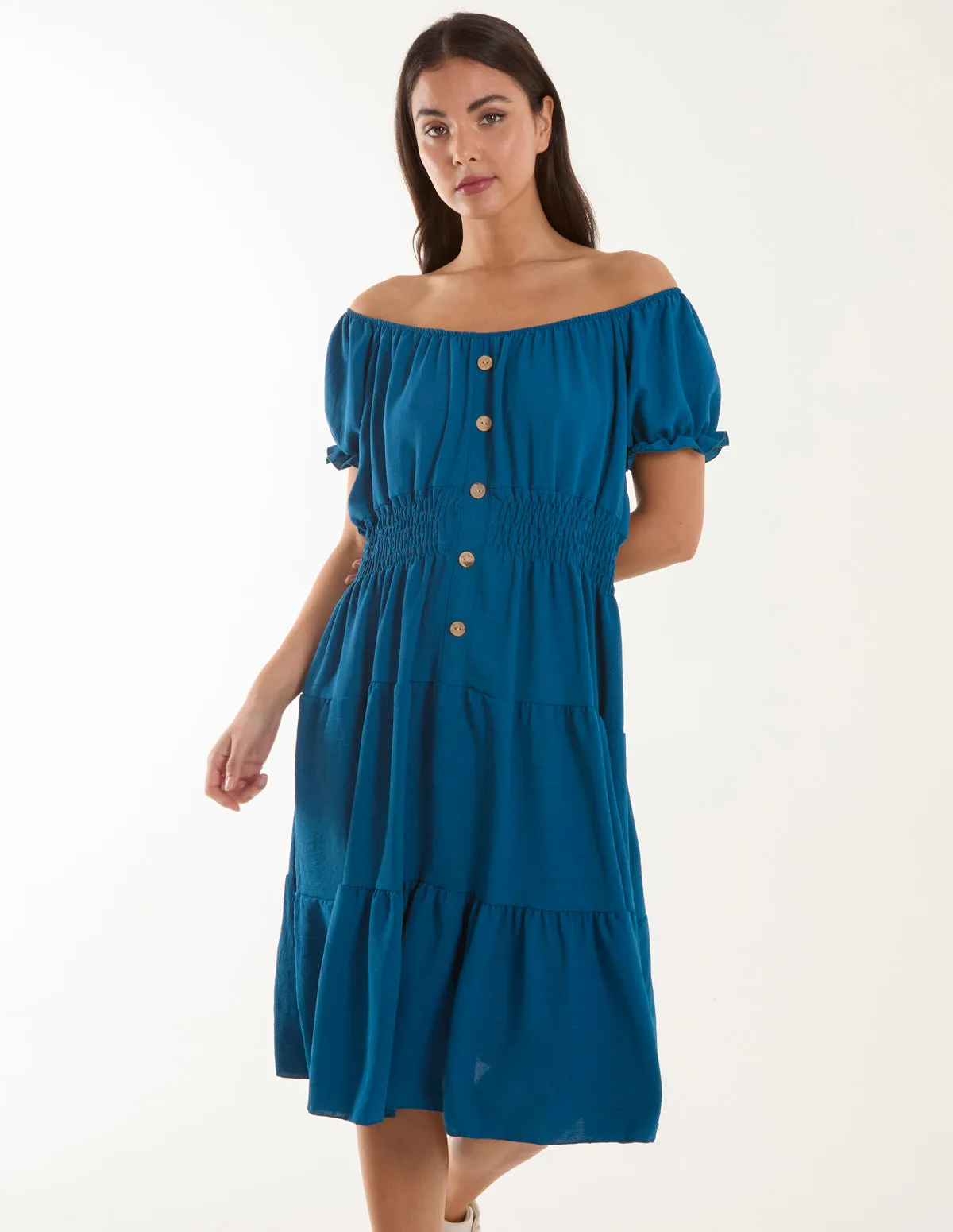 Coconut Button Dress sold by Blue Vanilla product image thumbnail 3