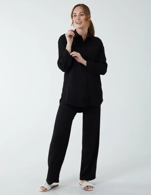 Waffle Trouser And Shirt (Set) sold by Blue Vanilla