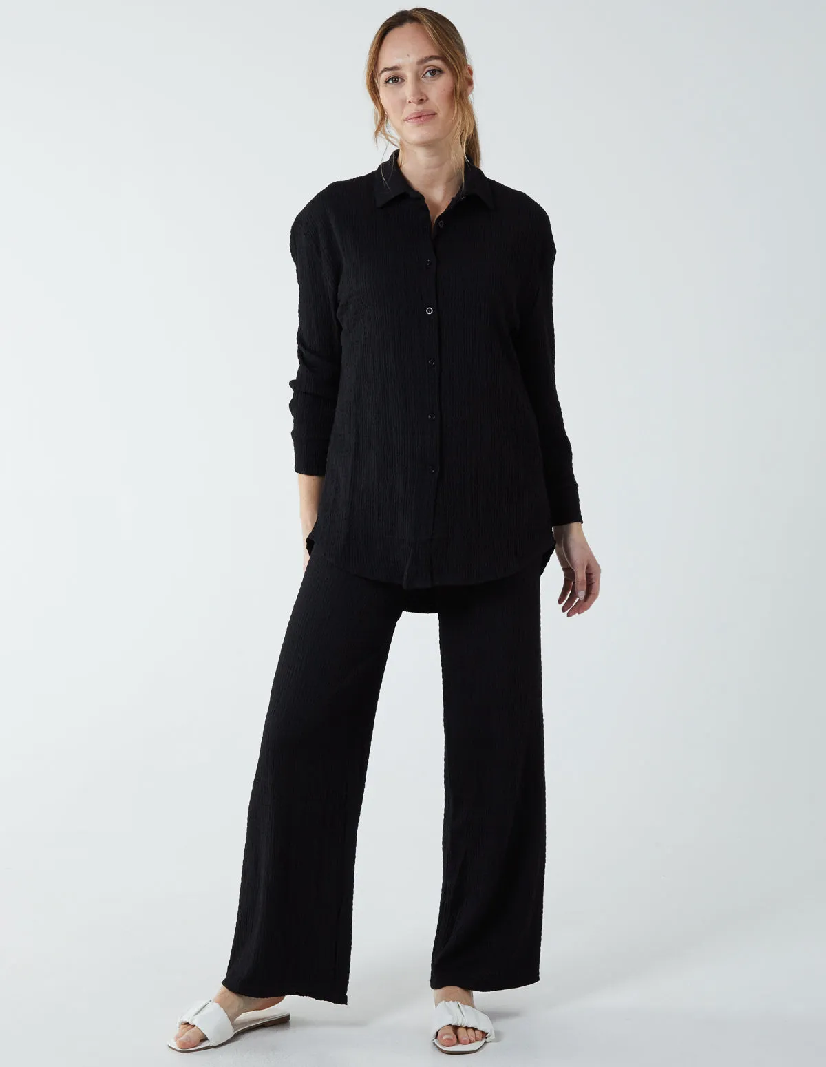 Waffle Trouser And Shirt (Set) sold by Blue Vanilla product image thumbnail 3