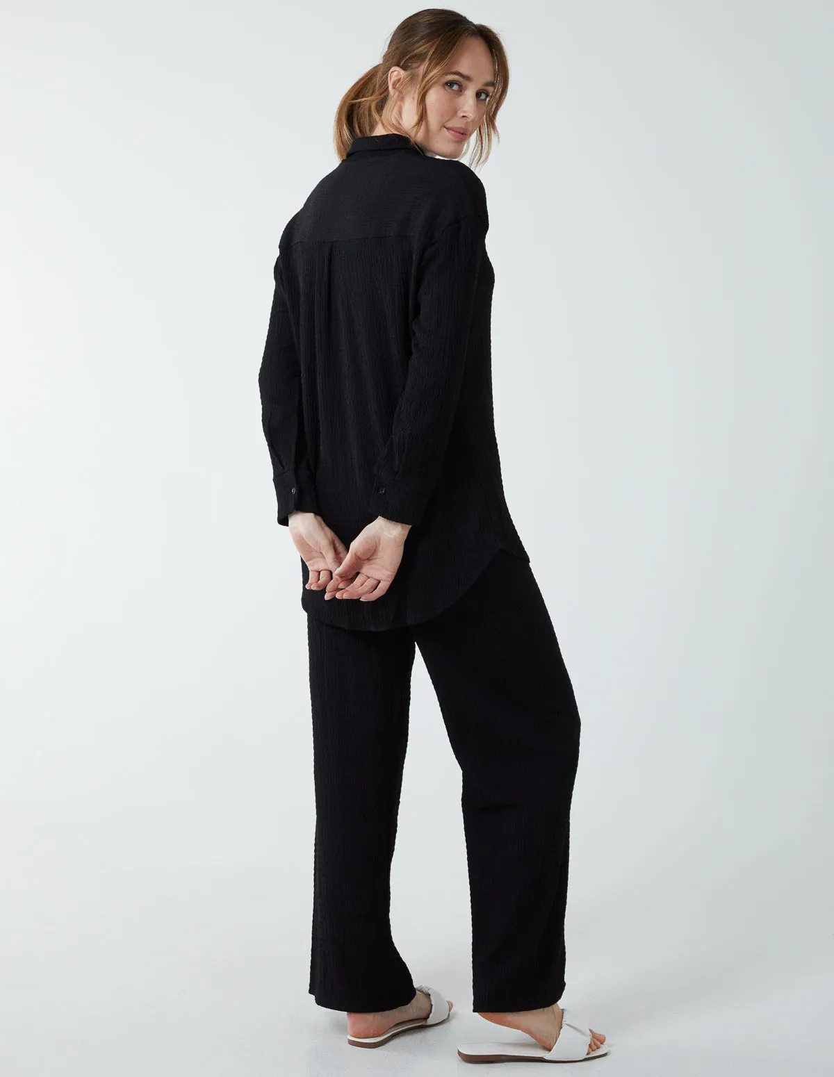 Waffle Trouser And Shirt (Set) sold by Blue Vanilla product image thumbnail 4