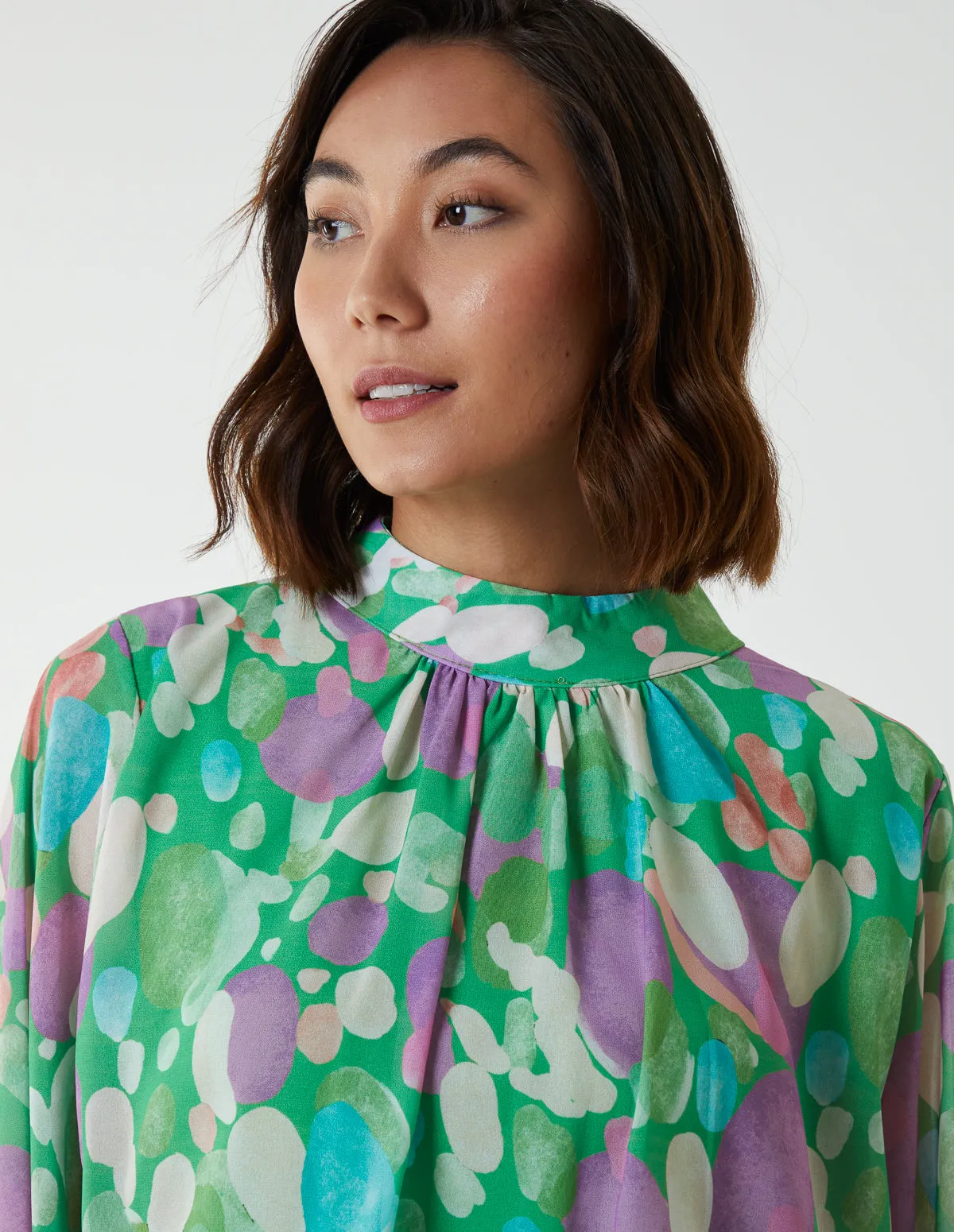 Puffball Chiffon Top sold by Blue Vanilla product image thumbnail 3