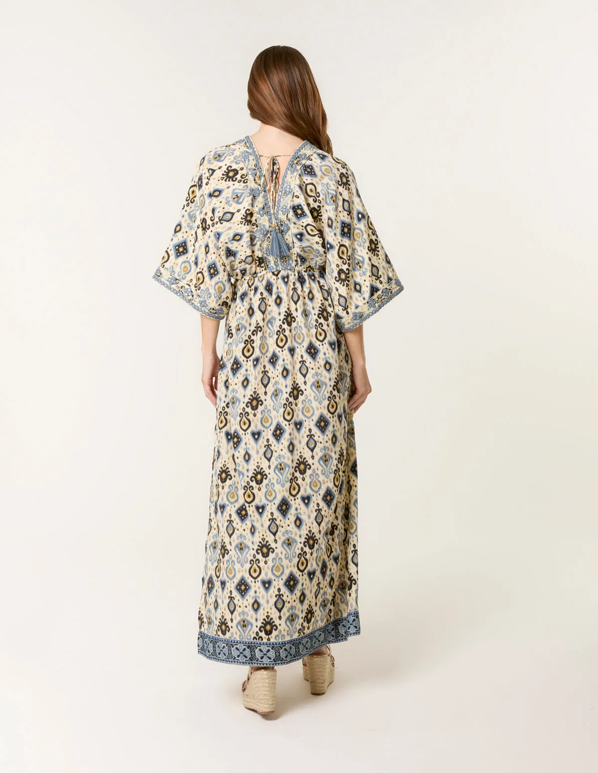 Embellished Kimono Dress sold by Blue Vanilla product image thumbnail 4