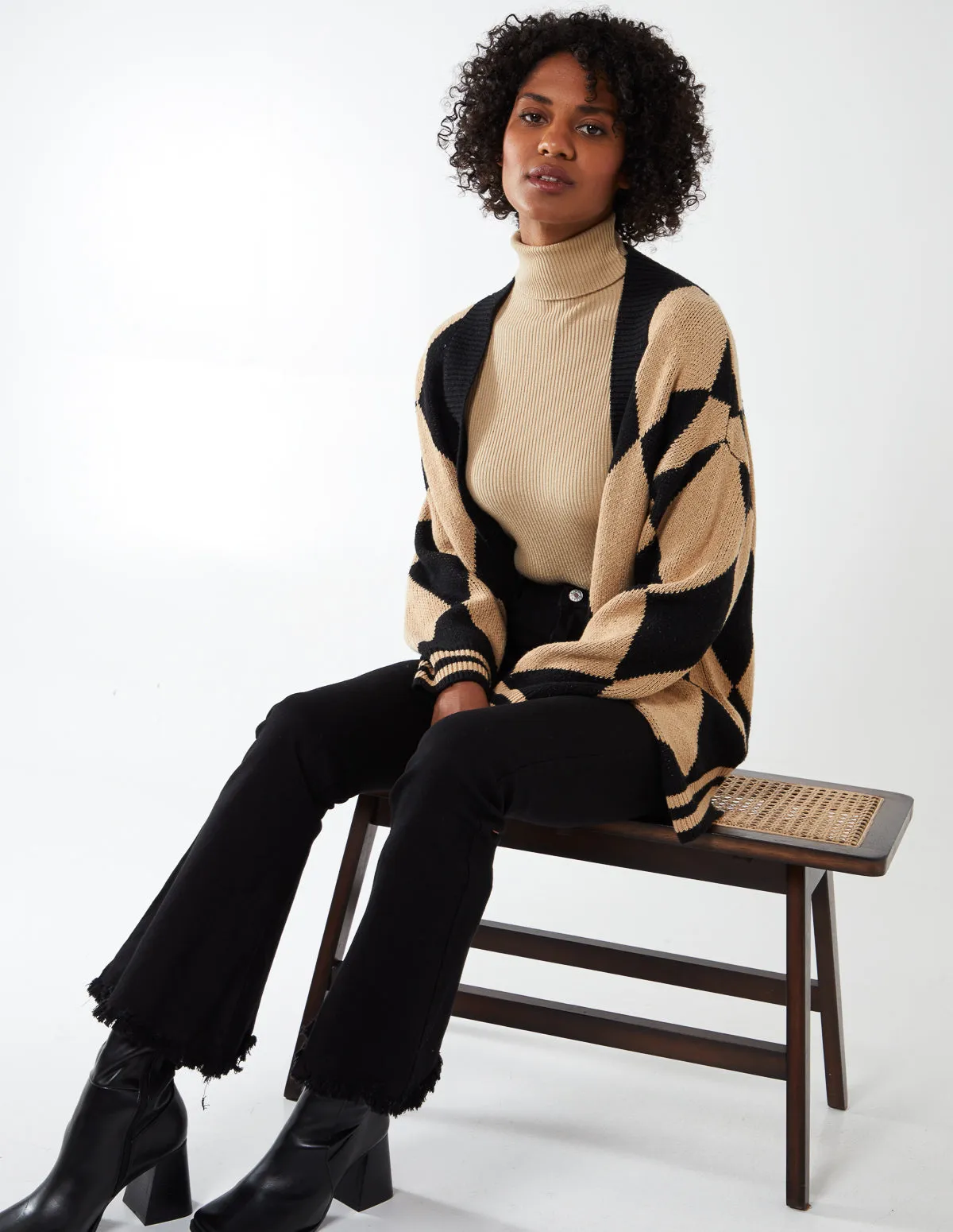 High Waist Flare Trousers sold by Blue Vanilla product image thumbnail 3