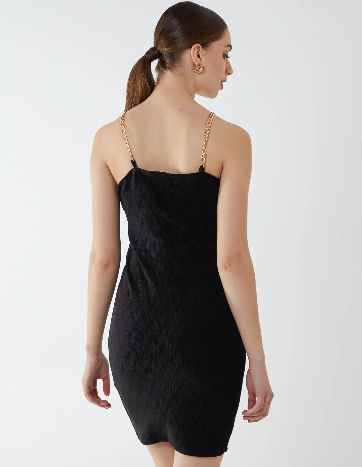 ANNIE - Chain Strap Mini Dress sold by Blue Vanilla product image thumbnail 5