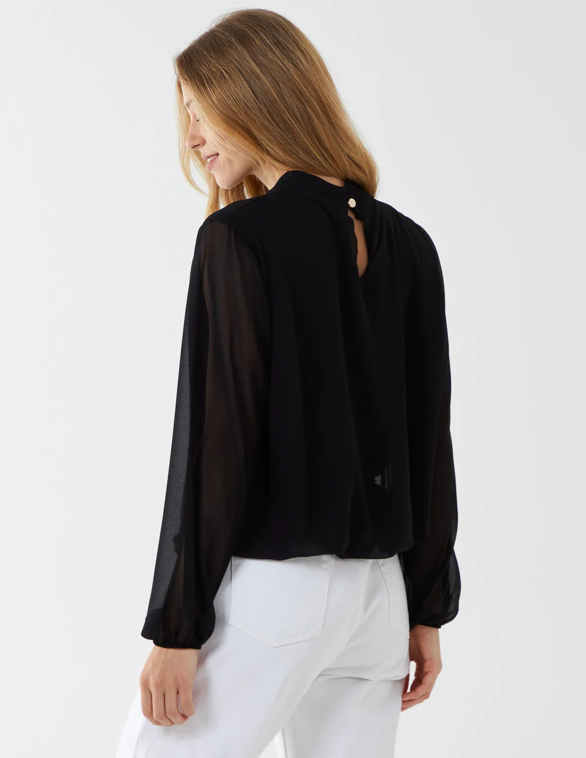 High Neck Blouse sold by Blue Vanilla product image thumbnail 5