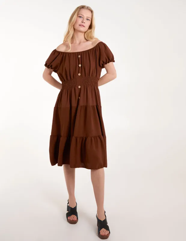 Coconut Button Dress sold by Blue Vanilla