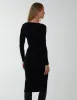 Cross Over Ribbed Dress sold by Blue Vanilla