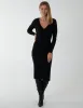 Cross Over Ribbed Dress sold by Blue Vanilla