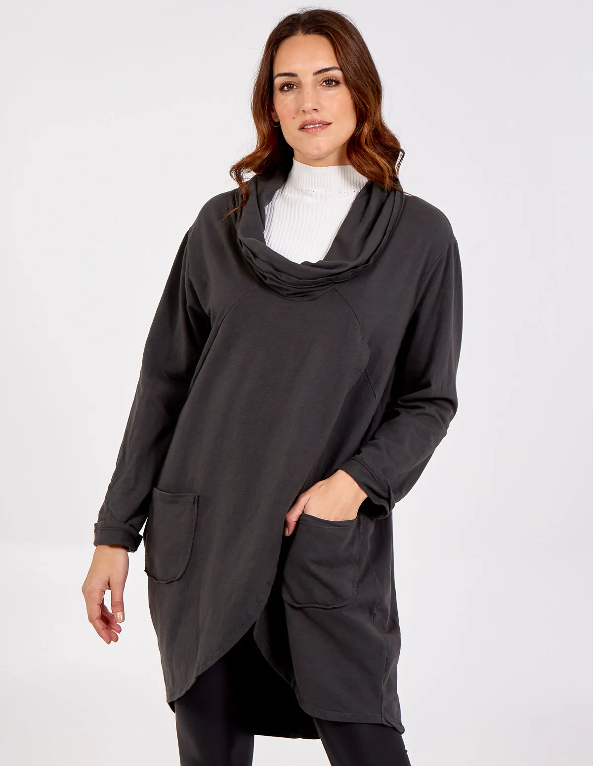 Cowl Neck Tunic Top sold by Blue Vanilla product image thumbnail 2
