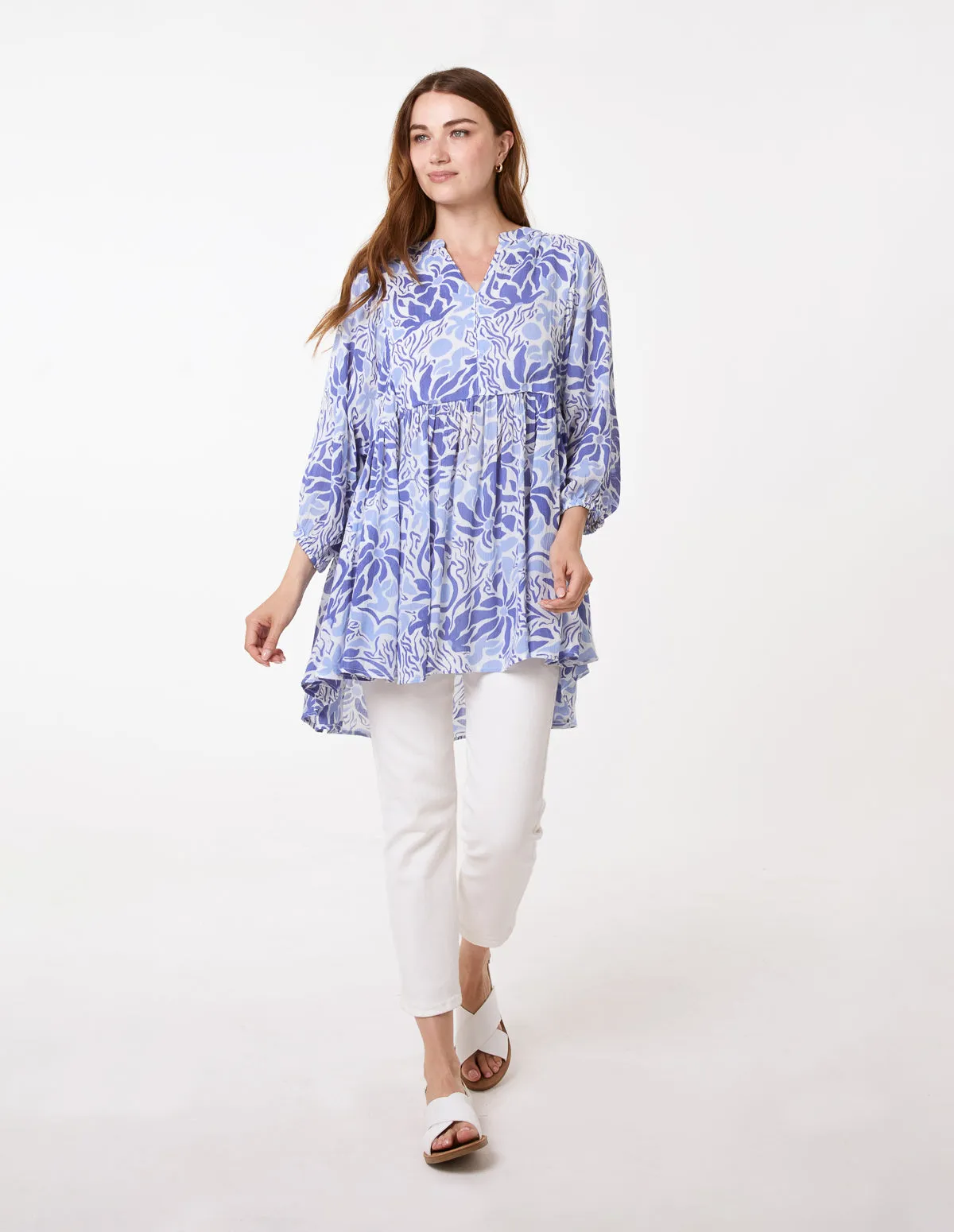 Crinkle Tunic Top sold by Blue Vanilla product image thumbnail 3