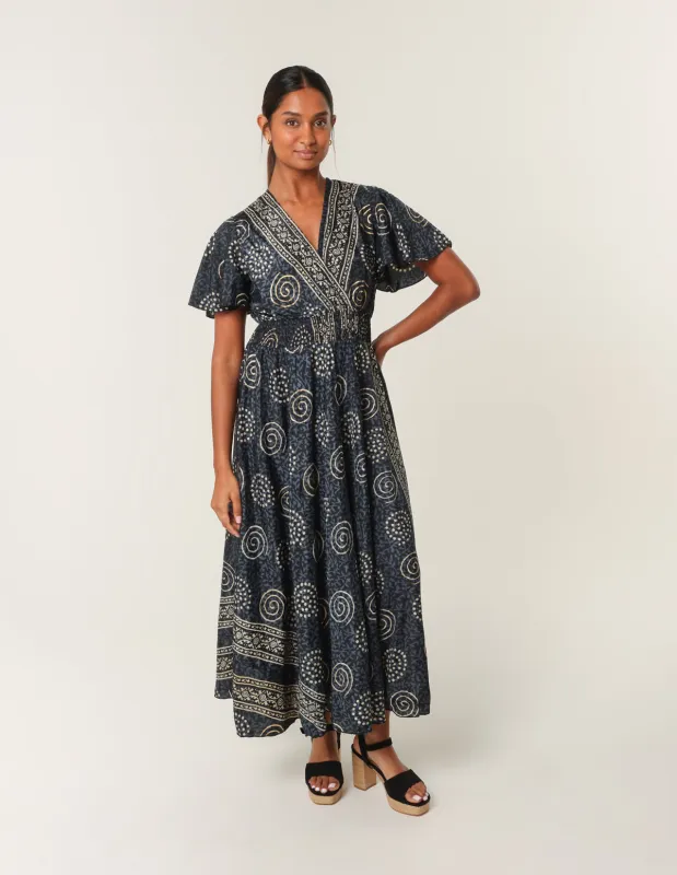 Double V Neck Dress sold by Blue Vanilla