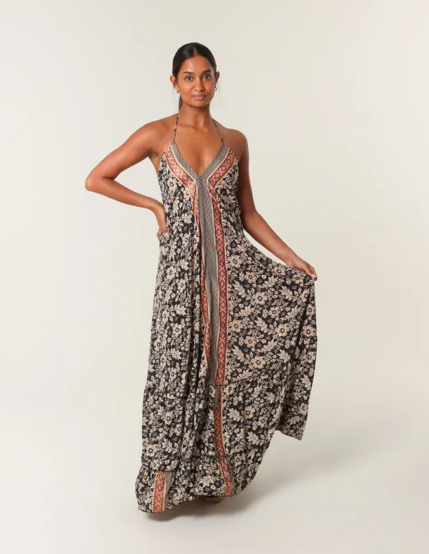 Halter Neck Tiered Dress sold by Blue Vanilla