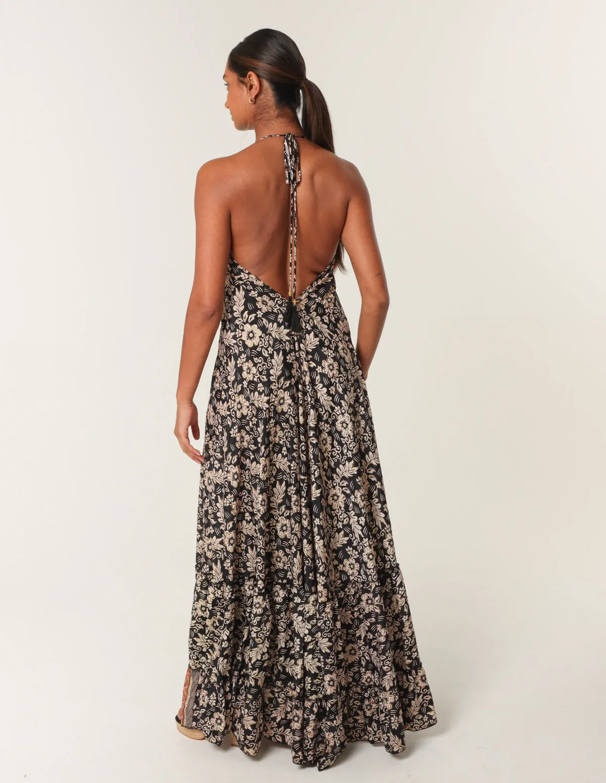 Halter Neck Tiered Dress sold by Blue Vanilla product image thumbnail 4