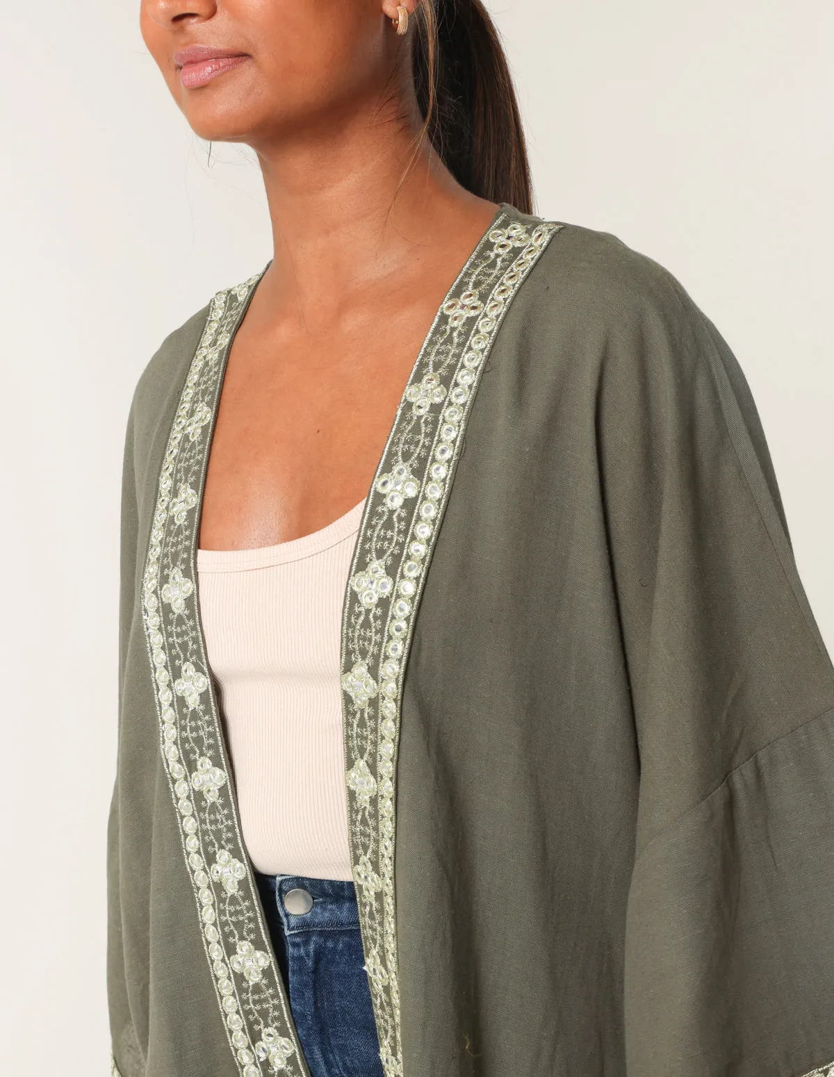Embellished Kimono sold by Blue Vanilla product image thumbnail 3