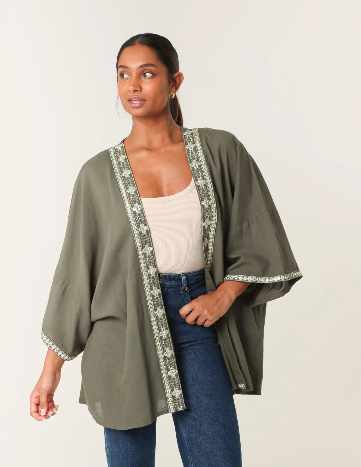 Embellished Kimono sold by Blue Vanilla