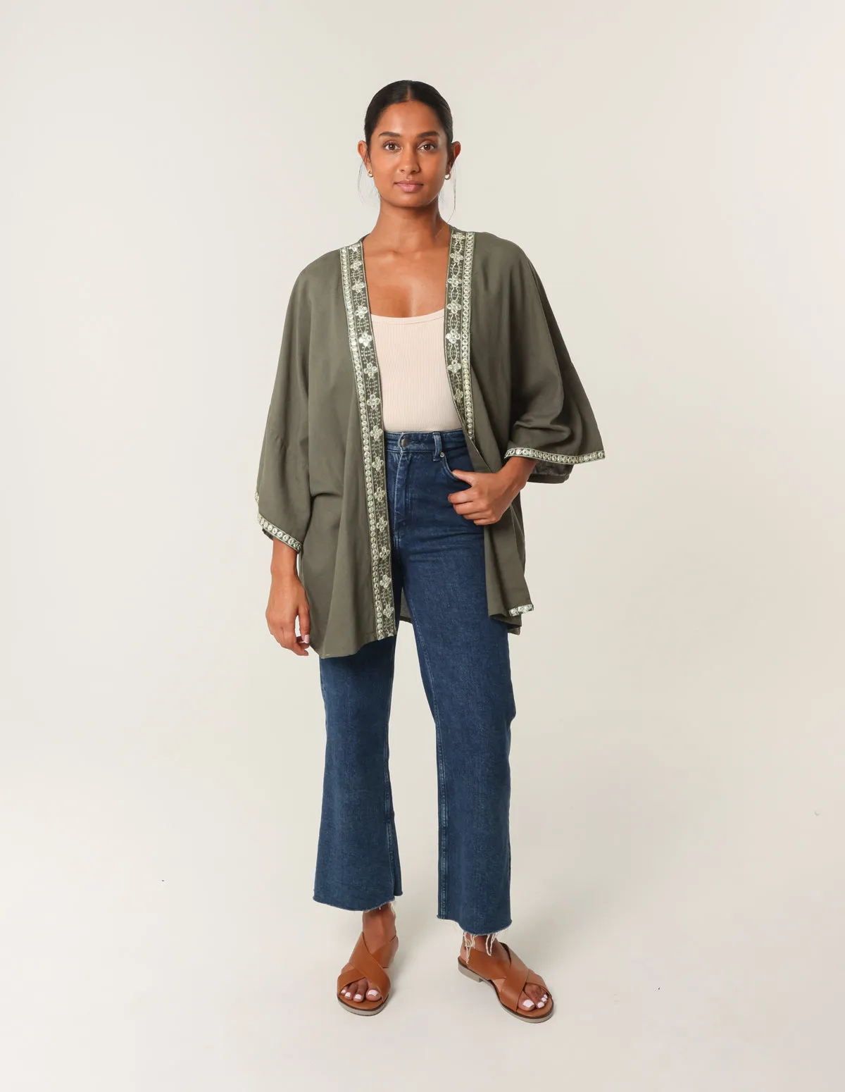 Embellished Kimono sold by Blue Vanilla product image thumbnail 4