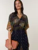 Peacock Print Dress sold by Blue Vanilla