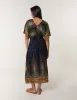 Peacock Print Dress sold by Blue Vanilla