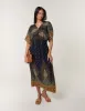 Peacock Print Dress sold by Blue Vanilla