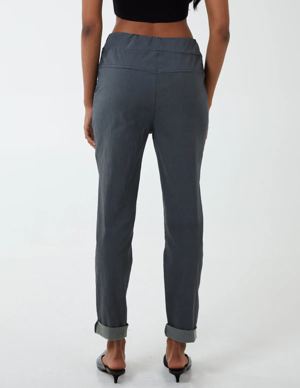 Magic Plain Smart Non-Crush Trouser sold by Blue Vanilla product image thumbnail 4