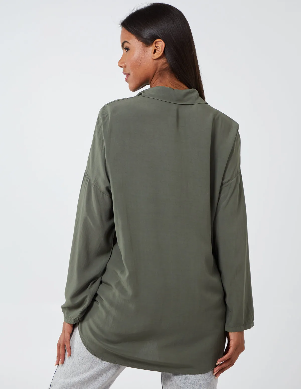 Oversized Plain Shirt sold by Blue Vanilla product image thumbnail 5