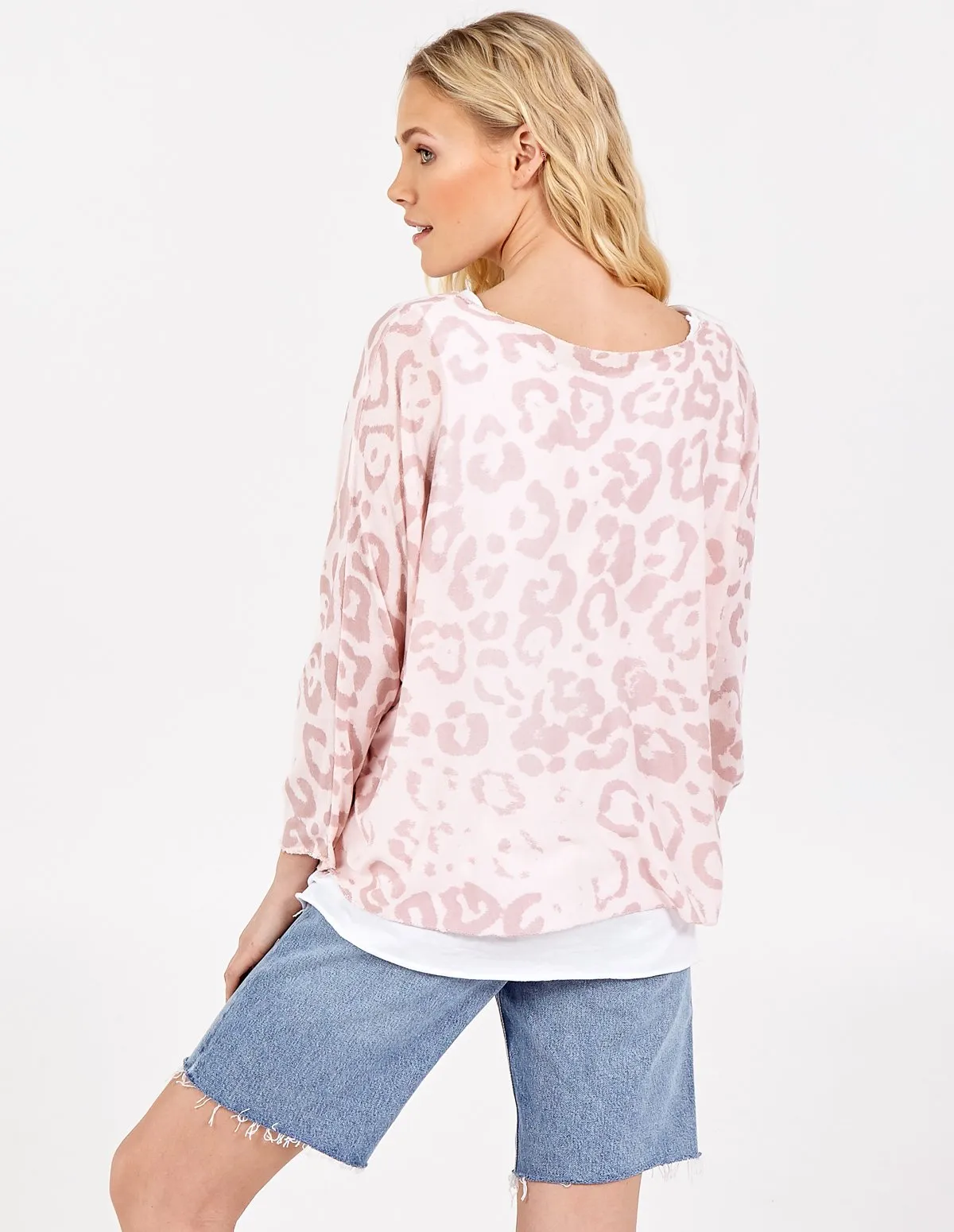 2in1 Animal Print Top sold by Blue Vanilla product image thumbnail 5