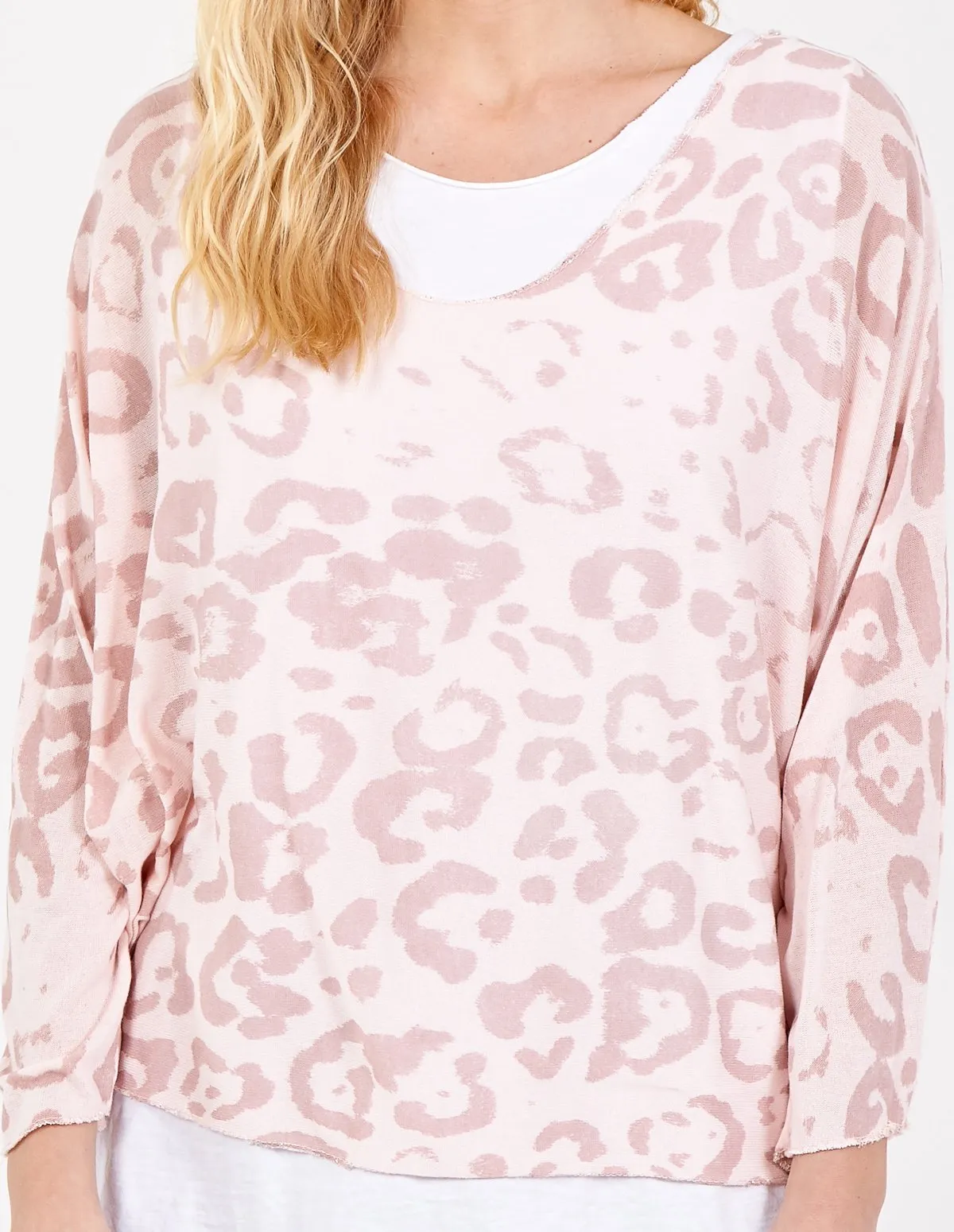 2in1 Animal Print Top sold by Blue Vanilla product image thumbnail 4