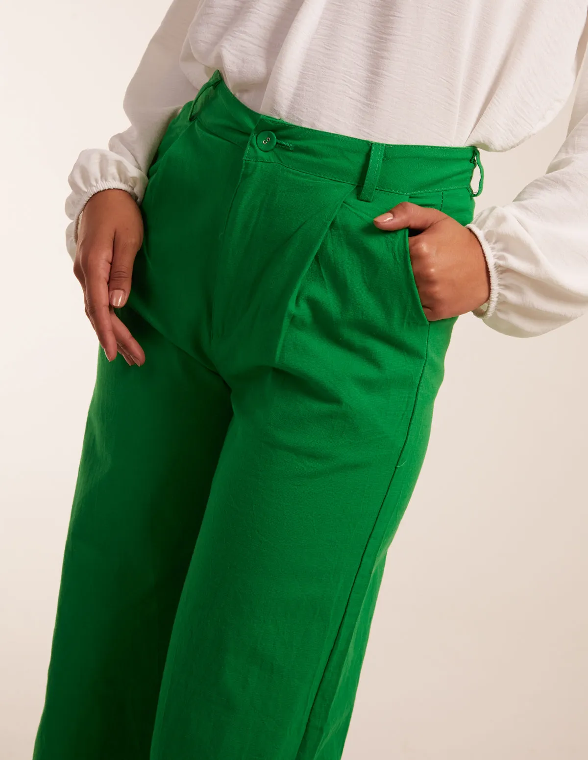Wide Leg Trousers sold by Blue Vanilla product image thumbnail 3
