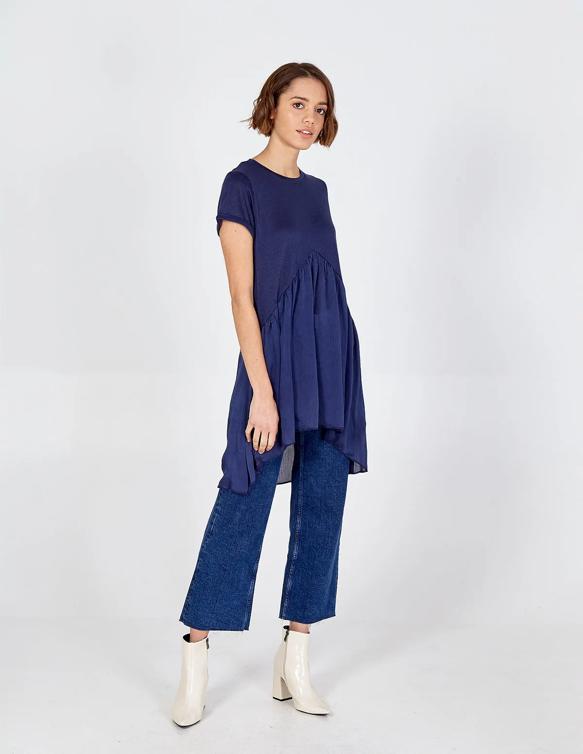 3 In 1 Pleated Tee Top sold by Blue Vanilla product image thumbnail 3