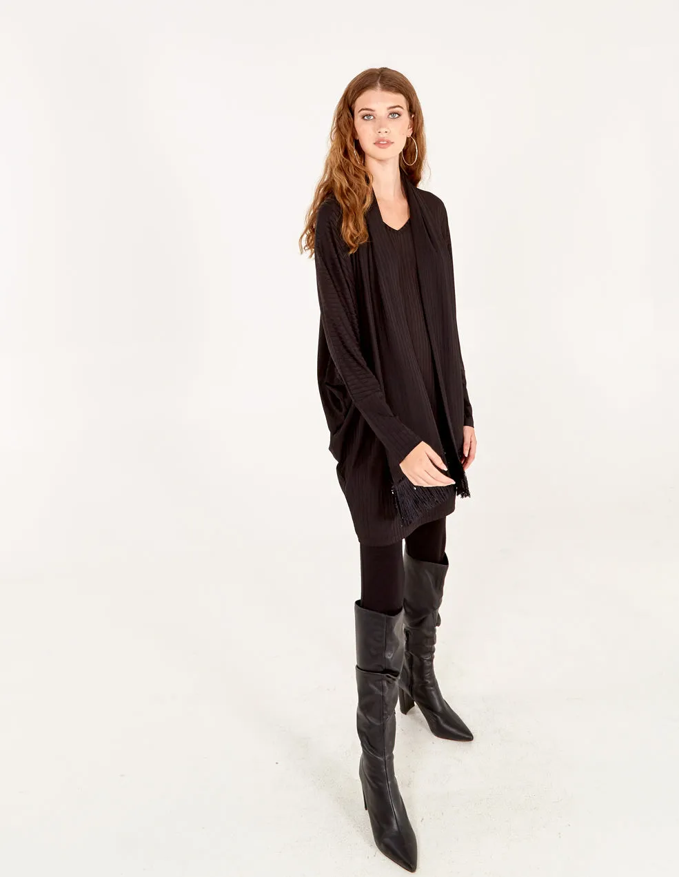 Fringing Tunic And Scarf Set sold by Blue Vanilla product image thumbnail 4